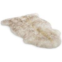 Infinity Leather Genuine Sheepskin Natural Soft Fluffy Real Wool Rug in White | Size: 90 cm x 60 cm