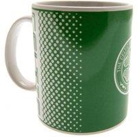 Celtic FC Crest Fade Design Mug in Green