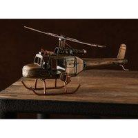 Harvey Makin Ornament - Helicopter in Bronze
