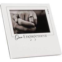 Amore by Juliana Wedding Gift Photo Frame Our Engagement - 6 x 4 in White
