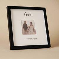 Amore by Juliana Wedding Gift Black Wide Frame Love 4 x 4