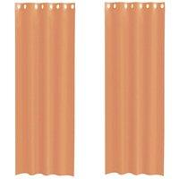 Berkfield Home Voile Curtains with Grommets 2 pcs Terracotta
