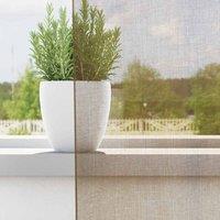 Berkfield Home Voile Curtains with Grommets 2 pcs Light Brown