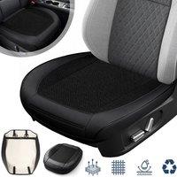 NESTLUNE Car Seat Cushion Universal Car Seat Cushion in Black | Size: 120 cm x 135 cm