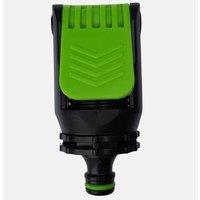 FLAVORA Universal Kitchen Mixer Tap to Garden Hose Connector in Green | Size: 100g