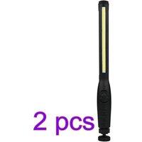 SPETLEK LED Rechargeable Work Light Garage Magnetic Hand 2X in Black