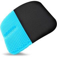 FLAVORA Pressure Relief Gel Seat Cushion in Black | Size: 100 cm x 190 cm