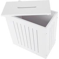 SPETLEK Bathroom Storage Box in White