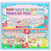 Rowena Kong Rolleen Rabbit's New Spring Home Moments with Mommy & Friends