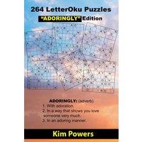 Kim Powers 264 LetterOku Puzzles ADORINGLY Edition: Letter Sudoku Brain
