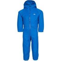 Trespass Dripdrop Padded Waterproof Rain Suit in Cobalt | Size: 3-4 Years