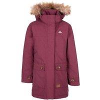 Trespass Girl's Rhoda Waterproof Jacket in Maroon | Size: 3-4 Years