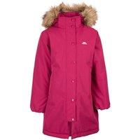 Trespass Girl's Astound TP50 Waterproof Jacket in Dark Pink | Size: 2-3 Years