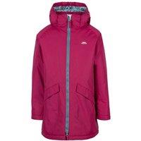 Trespass Girl's Observe TP50 Waterproof Jacket in Dark Pink | Size: 3-4 Years