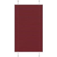 Berkfield Home Pleated Blind Bordeaux Red 70x100 cm Fabric Width 69.4 cm Polyester