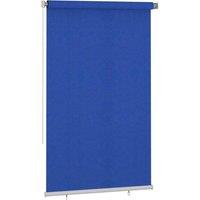 Berkfield Home Outdoor Roller Blind 140x230 cm Blue HDPE