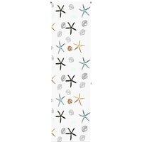 Berkfield Home Shower Roller Blind 80x240 cm Fabric Width 76 cm in Black