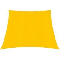 Berkfield Home Sunshade Sail 160 g/m Yellow 3/4x3 m HDPE
