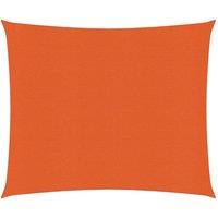 Berkfield Home Sunshade Sail 160 g/m Orange 3.6x3.6 m HDPE