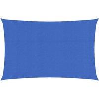 Berkfield Home Sunshade Sail 160 g/m Blue 2x5 m HDPE