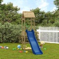 Berkfield Home Outdoor Playset Impregnated Wood Pine in Brown