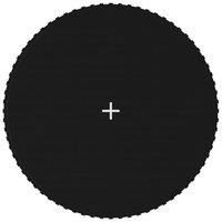 Berkfield Home Jumping Mat Fabric Black for 13 Feet/3.96 m Round Trampoline