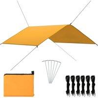 Berkfield Home Outdoor Tarp 4x4 m Yellow