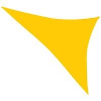 Berkfield Home Sunshade Sail 160 g/m Yellow 3x4x5 m HDPE