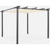 sweeek Replacement 3x3m Pergola Canopy Roof in White