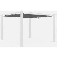 sweeek Replacement 3x4m Pergola Canopy Roof in Grey