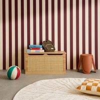 sweeek Children's toy storage with wood & cane effect in Beige