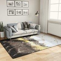 Berkfield Home Rug Washable Multicolour 160x230 cm Anti Slip | Size: 100 cm diameter