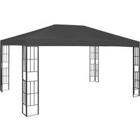 Berkfield Home Gazebo 3x4 m Anthracite in Black