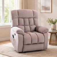 STILVORA Power Lift Recliner Chair with Massage, Heat & USB, Beige