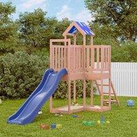 Berkfield Home Outdoor Playset Solid Wood Douglas in Brown