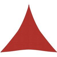 Berkfield Home Sunshade Sail 160 g/m Red 3x4x4 m HDPE