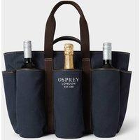 OSPREY LONDON The Great Gaddesden Canvas Picnic Bag in Navy