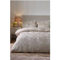 Catherine Lansfield 'Opulent Jacquard' Duvet Cover Set in Gold | Size: Super King