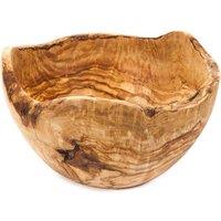 Verano Spanish Ceramics Olive Wood Natural Grained Rustic Kitchen Dining Handmade Large Luxury Bowl (Diam) 30-32cm