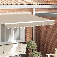 Berkfield Home Awning Valance for 3 m Frame Beige 2.8x0.2 m
