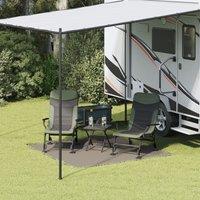 Berkfield Home Tent Accessory Light grey Polyester 200 x 200 cm Foldable