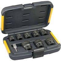 Dewalt DT7507-QZ Impact Driver Adapter (Pack of 9) in Black