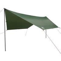 Berkfield Home Camping Tarp Green 430x380x210 cm Waterproof | Size: 430 x 380 x 210 cm