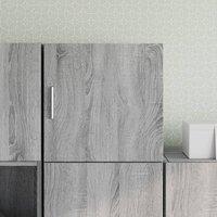Berkfield Home Wall Cabinet Grey Sonoma 40x42.5x40 cm Engineered Wood