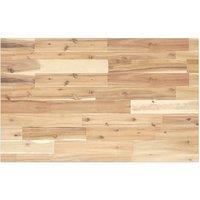 Berkfield Home Table Top Rectangular 60x50x2 cm Solid Wood Acacia in Brown | Size: 60 x 50 x 2 cm