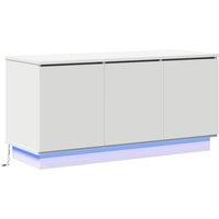 Berkfield Home TV Cabinet White 100x38x49 cm Engineered Wood | Size: 100 x 38 x 49 cm