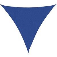 Berkfield Home Sunshade Sail 160 g/m Triangular Blue 4.5x4.5x4.5 m HDPE