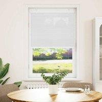 Berkfield Home Pleated Blind White 75x150 cm Fabric Width 74.4 cm Polyester