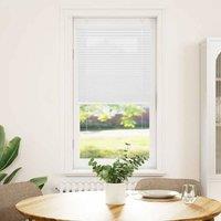 Berkfield Home Pleated Blind White 60x150 cm Fabric Width 59.4 cm Polyester
