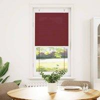 Berkfield Home Pleated Blind Bordeaux Red 60x100 cm Fabric Width 59.4 cm Polyester